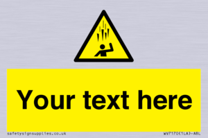 Custom Falling Ice sign